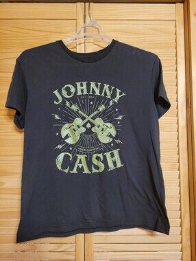 Johnny Cash T-Shirt Mens XL Graphic